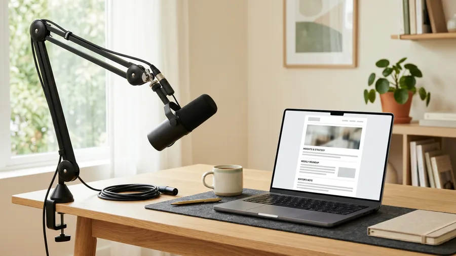 Podcast vs newsletter for B2B: which one should you build first?
